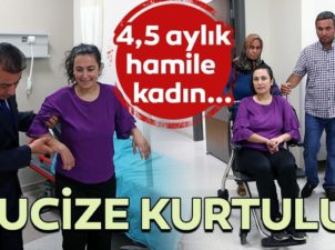 Komaya Giren Hamile Kadın Bebeği İle Birlikte Kurtuldu